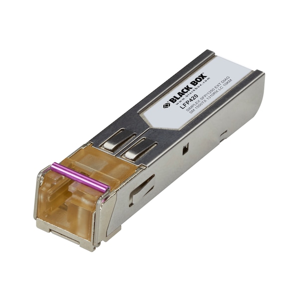 Black Box Sfp - Simplex, 1250-Mbps Fiber w/ Exte LFP420 - main